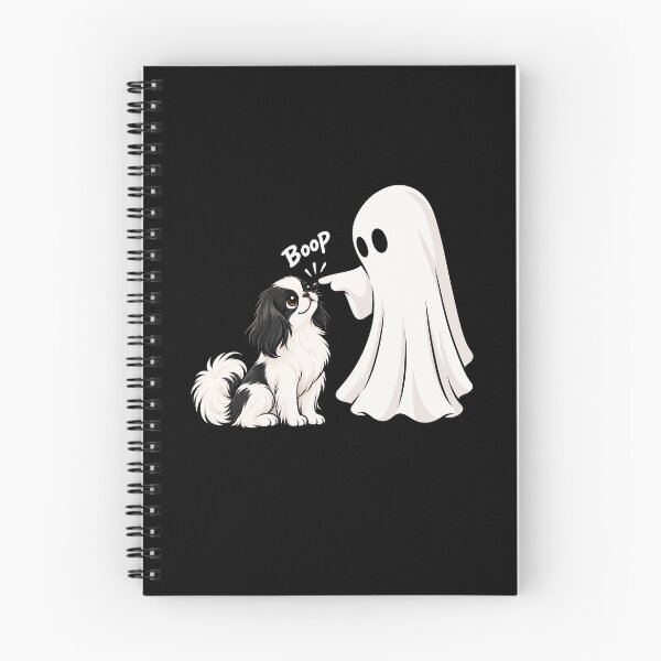 Item preview, Funny Ghost Japanese Chin Dog Boop Halloween Design Mom Dad designed and sold by rafaeltto.