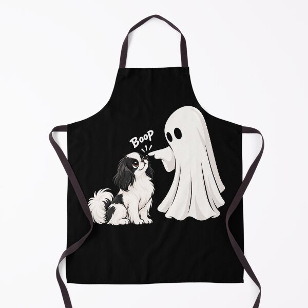 Item preview, Funny Ghost Japanese Chin Dog Boop Halloween Design Mom Dad designed and sold by rafaeltto.
