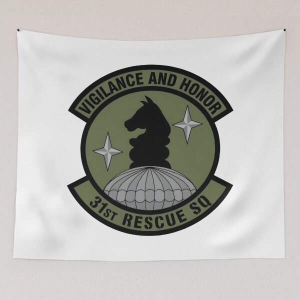 Item preview, USAF 31st Rescue Squadron Insignia Patch    designed and sold by CharlieDesings.