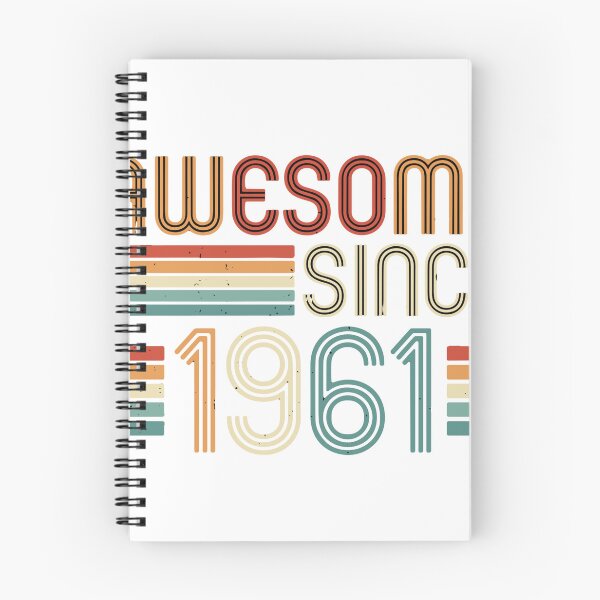 Item preview, Awesome Since 1961 Vintage Birthday Born 1961 Sixty Three designed and sold by SofiBlair.