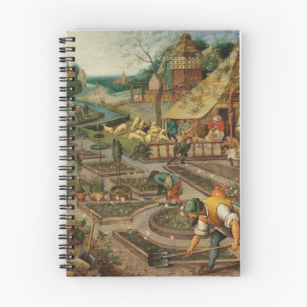 Item preview, The Four Seasons, Spring - Pieter Brueghel the Younger designed and sold by themasters.
