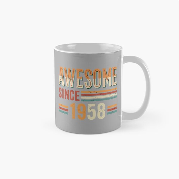 Item preview, Awesome Since 1958 Birthday Born 1958 Vintage Legend designed and sold by SofiBlair.