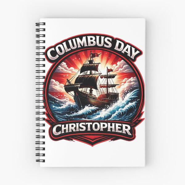 Item preview, Christopher Columbus's historic ship for Columbus Day designed and sold by Nela-&-Lena.