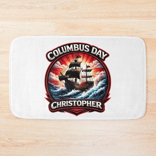 Item preview, Christopher Columbus's historic ship for Columbus Day designed and sold by Nela-&-Lena.