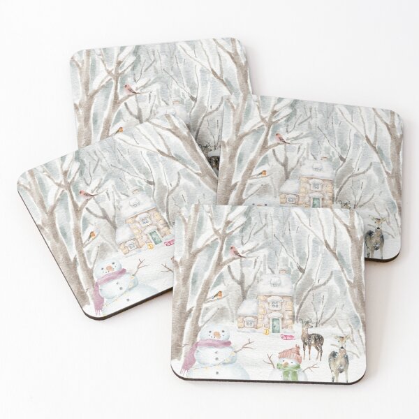 Item preview, Watercolour christmas card designed and sold by fifisu.