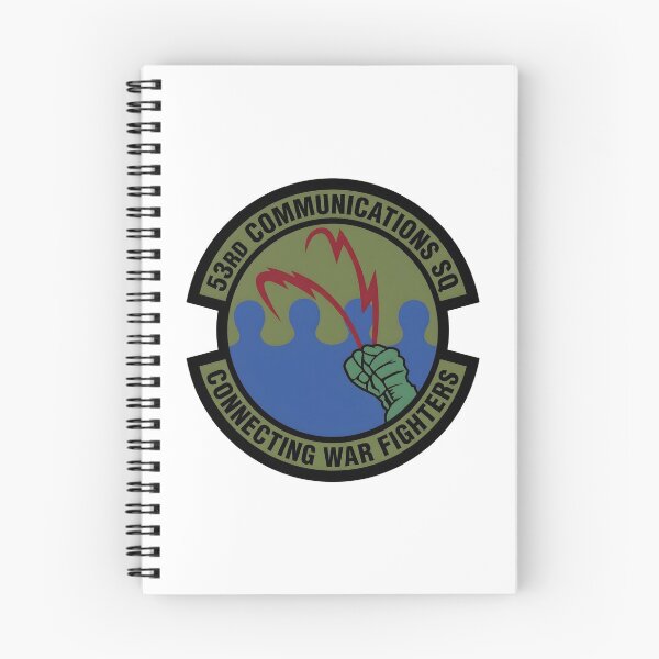 Item preview, USAF 53rd Communications Squadron Insignia Patch    designed and sold by CharlieDesings.