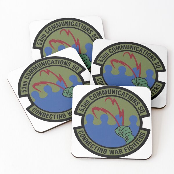 Item preview, USAF 53rd Communications Squadron Insignia Patch    designed and sold by CharlieDesings.