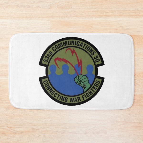 Item preview, USAF 53rd Communications Squadron Insignia Patch    designed and sold by CharlieDesings.