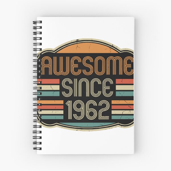 Item preview, Awesome Since 1962 60th Birthday For Him Her Born 1962 designed and sold by SofiBlair.