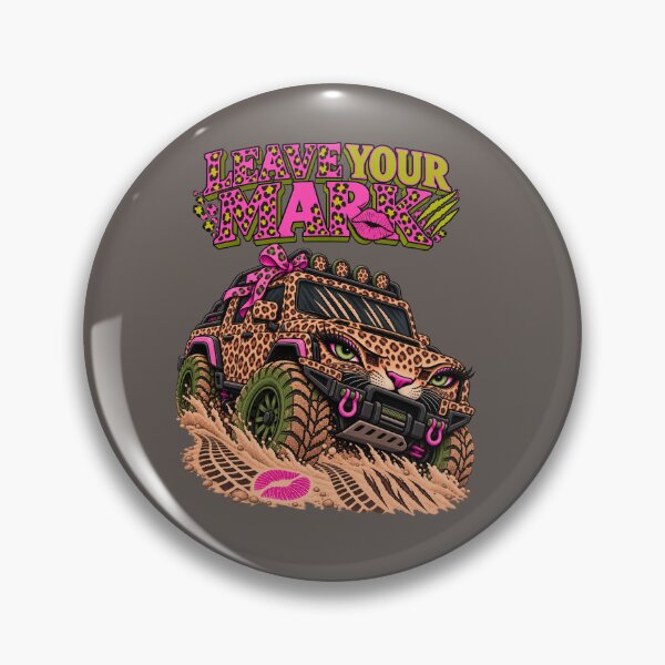 Item preview, Leave Your Mark – Wild Leopard Off-Road designed and sold by Aimetoi.