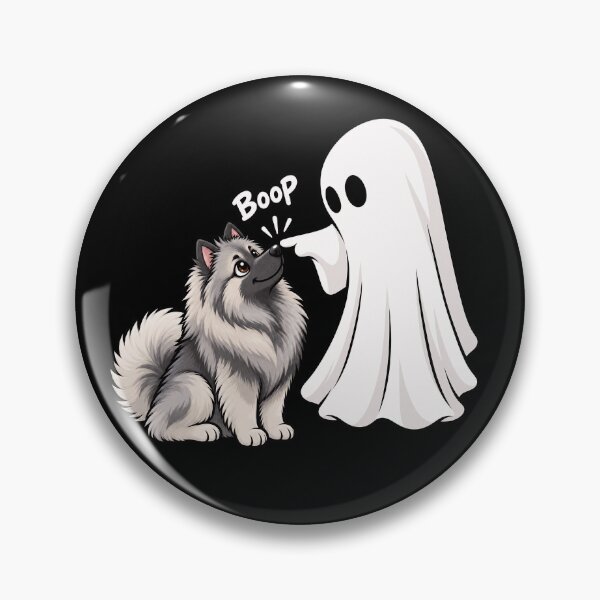 Item preview, Funny Ghost Keeshond Dog Boop Halloween Design Mom Dad designed and sold by rafaeltto.