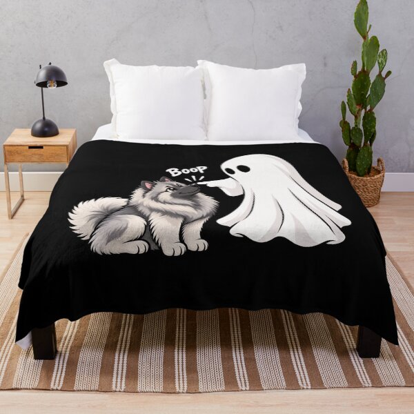 Item preview, Funny Ghost Keeshond Dog Boop Halloween Design Mom Dad designed and sold by rafaeltto.