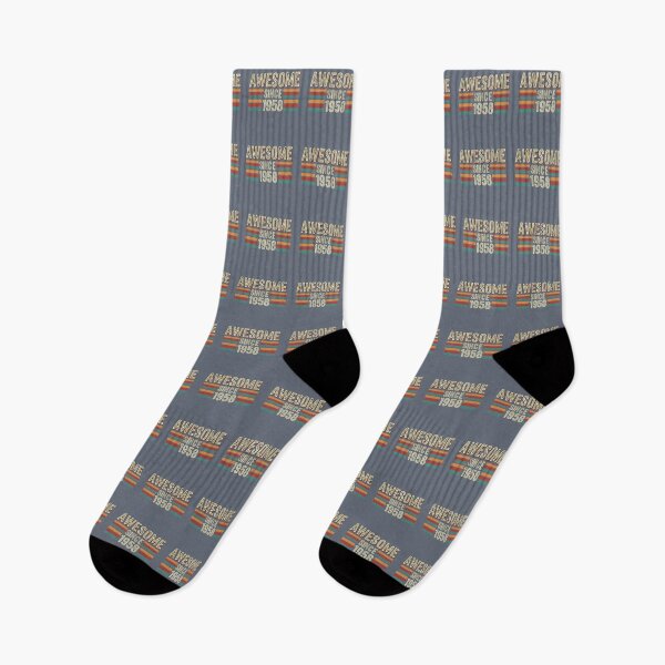 Item preview, Awesome Since 1958 Vintage Birthday Born Men Women designed and sold by SofiBlair.