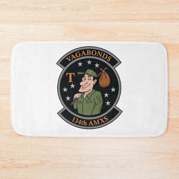 Item preview, USAF 134th AMXS "Vagabonds" Aircraft Maintenance Squadron Patch    designed and sold by CharlieDesings.