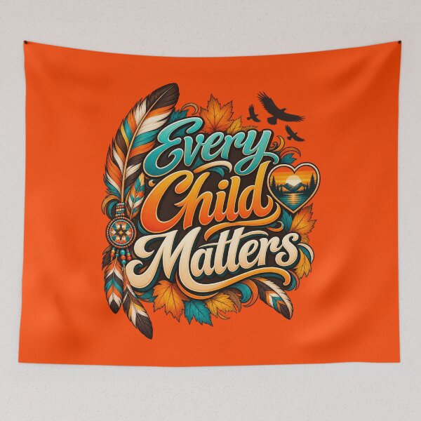 Item preview, Every Child Matters Orange Shirt Day Indigenous Awareness Graphic designed and sold by Whirx.