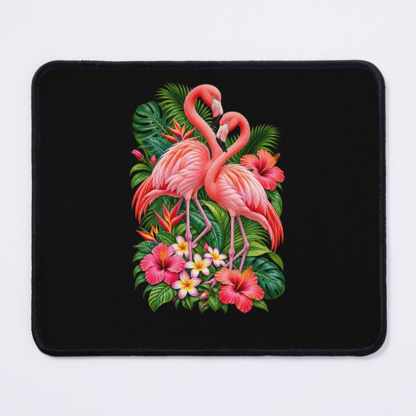 Item preview, Tropical Flamingo Pair designed and sold by RockitBaby.
