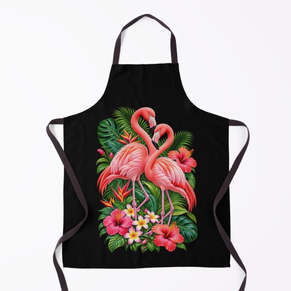 Item preview, Tropical Flamingo Pair designed and sold by RockitBaby.