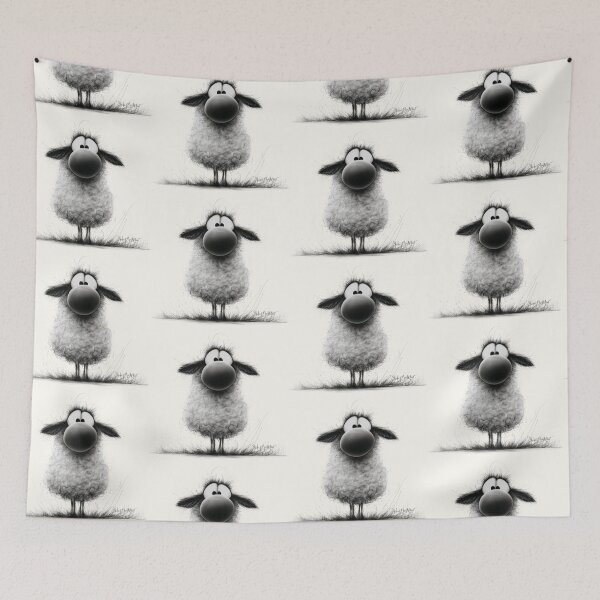 Item preview, Gorgeous Sheep ' Woolfy ’ BY SHiRLeY MacARTHuR designed and sold by Shirley MacArthur Art.