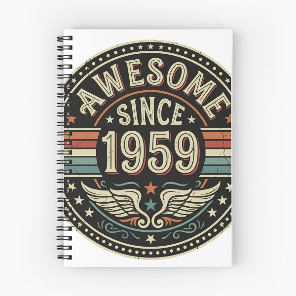 Item preview, Awesome Since 1959 Birthday Celebration 65th Birthday Born 1959 designed and sold by SofiBlair.