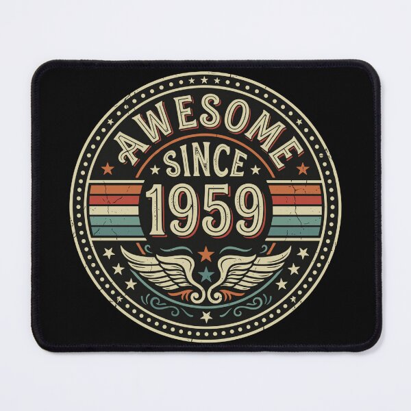 Item preview, Awesome Since 1959 Birthday Celebration 65th Birthday Born 1959 designed and sold by SofiBlair.