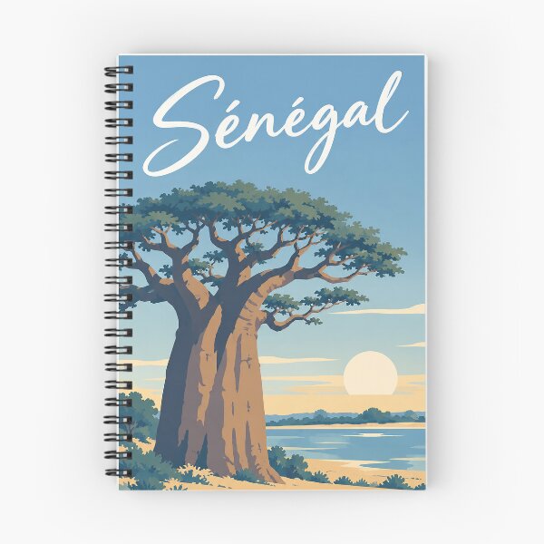 Item preview, postcard of Senegal: the Baobab designed and sold by Audrey Janvier | AJD.