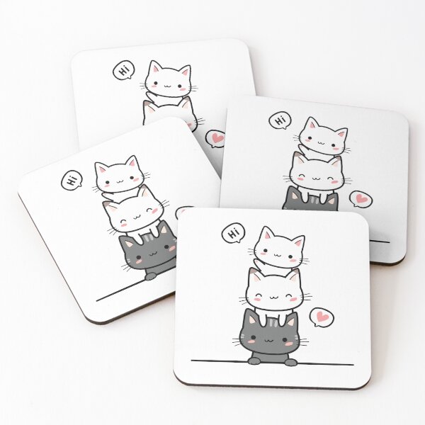 Item preview, Kitty Cat Greeting designed and sold by Challtads-store.