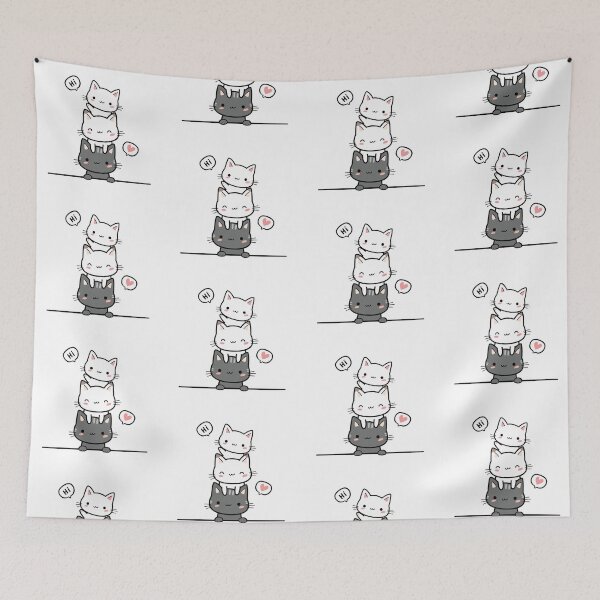 Item preview, Kitty Cat Greeting designed and sold by Challtads-store.