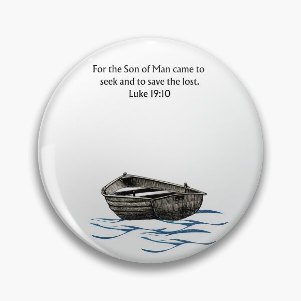 Item preview, Seek And Save The Lost - Luke 19:10 designed and sold by QuietBibleLines.