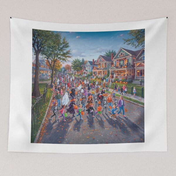 Item preview, Happy Halloween Trick Or Treat designed and sold by Home Decor Art.