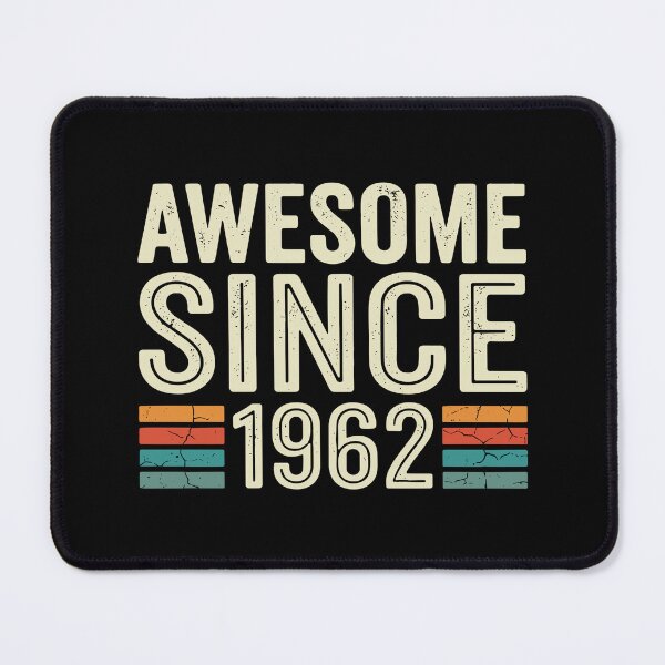 Item preview, Awesome Since 1962 Birthday Birth Year Vintage Idea designed and sold by SofiBlair.