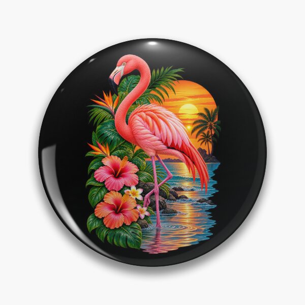 Item preview, Flamingo Sunset Paradise designed and sold by RockitBaby.