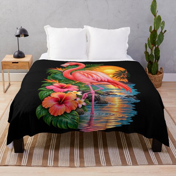 Item preview, Flamingo Sunset Paradise designed and sold by RockitBaby.