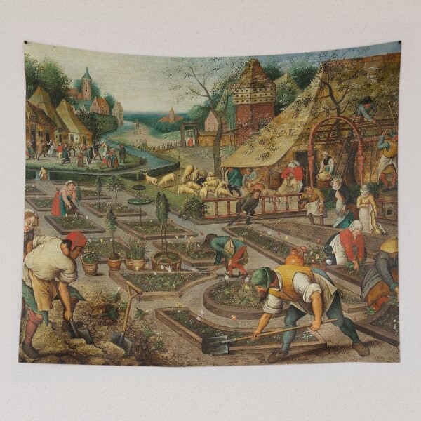 Item preview, The Four Seasons, Spring - Pieter Brueghel the Younger designed and sold by themasters.