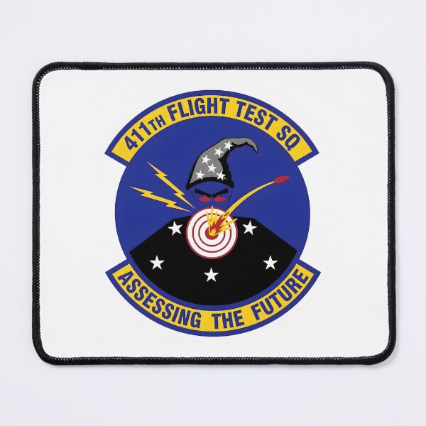 Item preview, USAF 411th Flight Test Squadron Emblem Patch designed and sold by CharlieDesings.