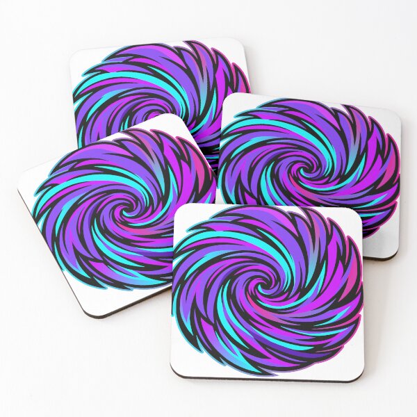 Item preview, Vortex Spiral Abstract Swirl Design neon designed and sold by Pommes im Bett.