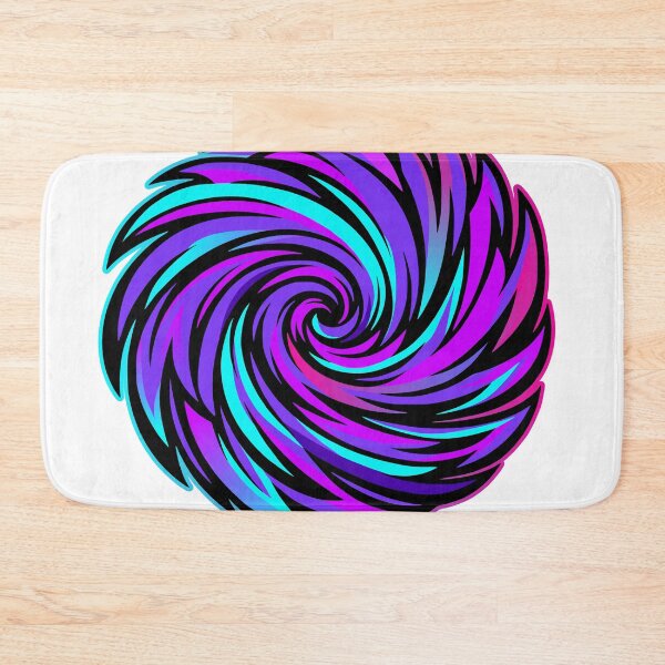 Artikelvorschau, Vortex Spiral Abstract Swirl Design neon entworfen und verkauft von Pommes im Bett.