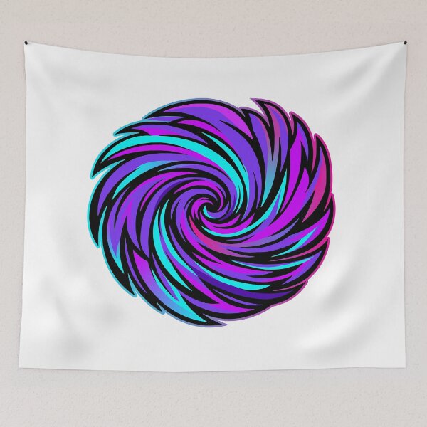 Item preview, Vortex Spiral Abstract Swirl Design neon designed and sold by Pommes im Bett.