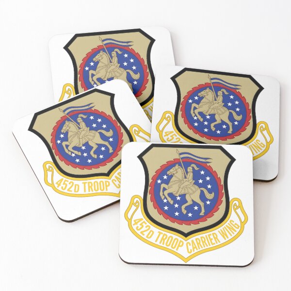 Item preview, USAF 452d Troop Carrier Wing Emblem Patch    designed and sold by CharlieDesings.