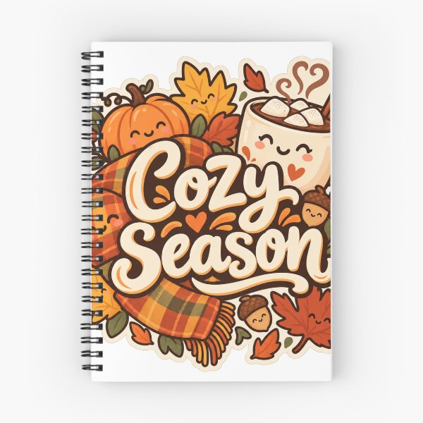 Item preview, Cozy Season - Cute Autumn Cartoon Sticker designed and sold by The198X.