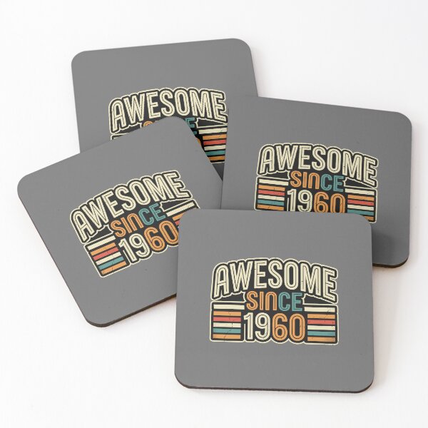 Item preview, Awesome Since 1960 Vintage Birthday Born 1960 Celebration  designed and sold by SofiBlair.