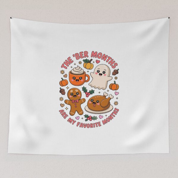 Item preview, THE 'BER MONTHS ARE MY FAVORITE MONTHS designed and sold by jkrphoto.
