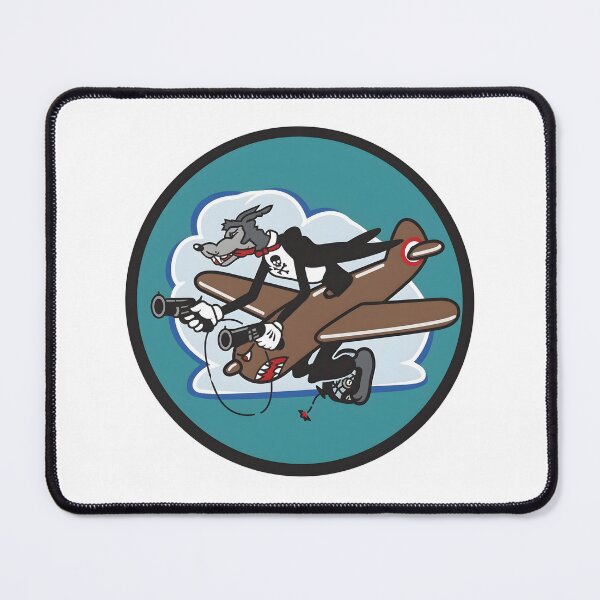 Item preview, USAF 510th Fighter Squadron "Buzzards" Vintage Wolf Patch designed and sold by CharlieDesings.