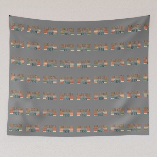 Item preview, Awesome Since 1959 Birthday For People Born In 1959 designed and sold by SofiBlair.