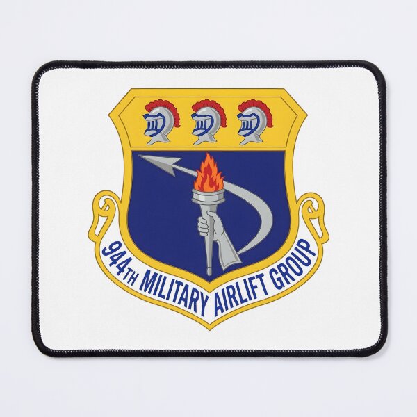Item preview, USAF 944th Military Airlift Group Emblem Patch designed and sold by CharlieDesings.