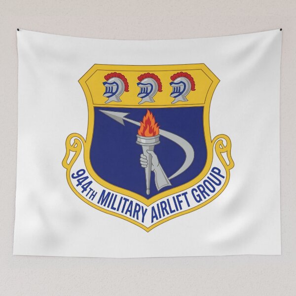 Item preview, USAF 944th Military Airlift Group Emblem Patch    designed and sold by CharlieDesings.