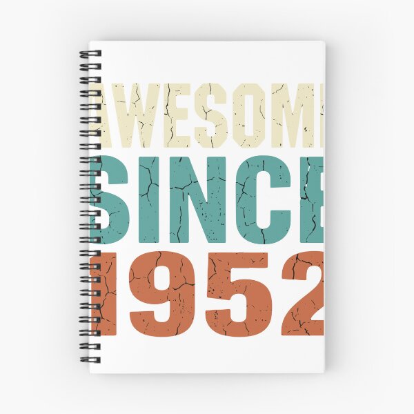 Item preview, Awesome Since 1952 Born 1952 Birthday Vintage designed and sold by SofiBlair.
