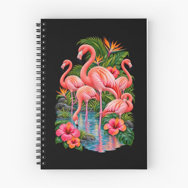 Item preview, Flamingo Lagoon Flock designed and sold by RockitBaby.