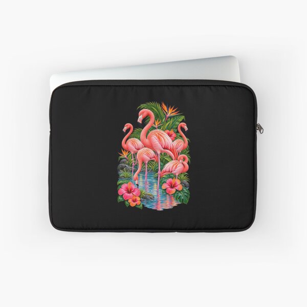Item preview, Flamingo Lagoon Flock designed and sold by RockitBaby.