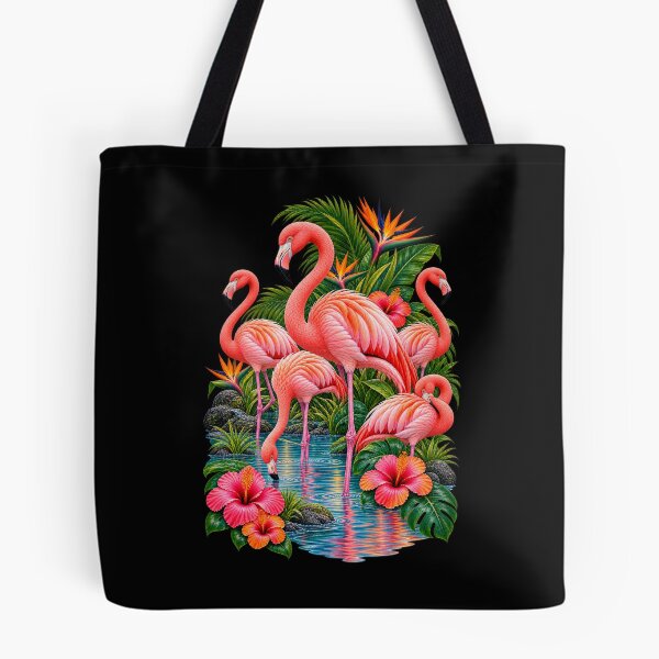 Item preview, Flamingo Lagoon Flock designed and sold by RockitBaby.