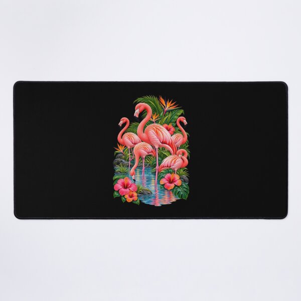 Item preview, Flamingo Lagoon Flock designed and sold by RockitBaby.